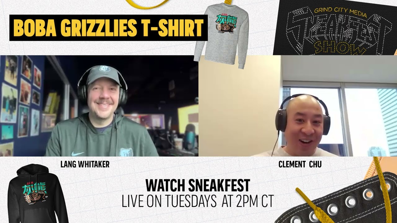 Making of the iconic Vancouver Grizzlies Boba Tea Shirt | Sneakfest Show