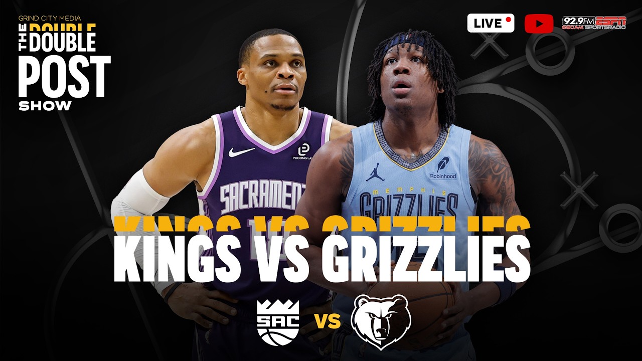 Grizzlies vs. Kings Reactions | The Double Post