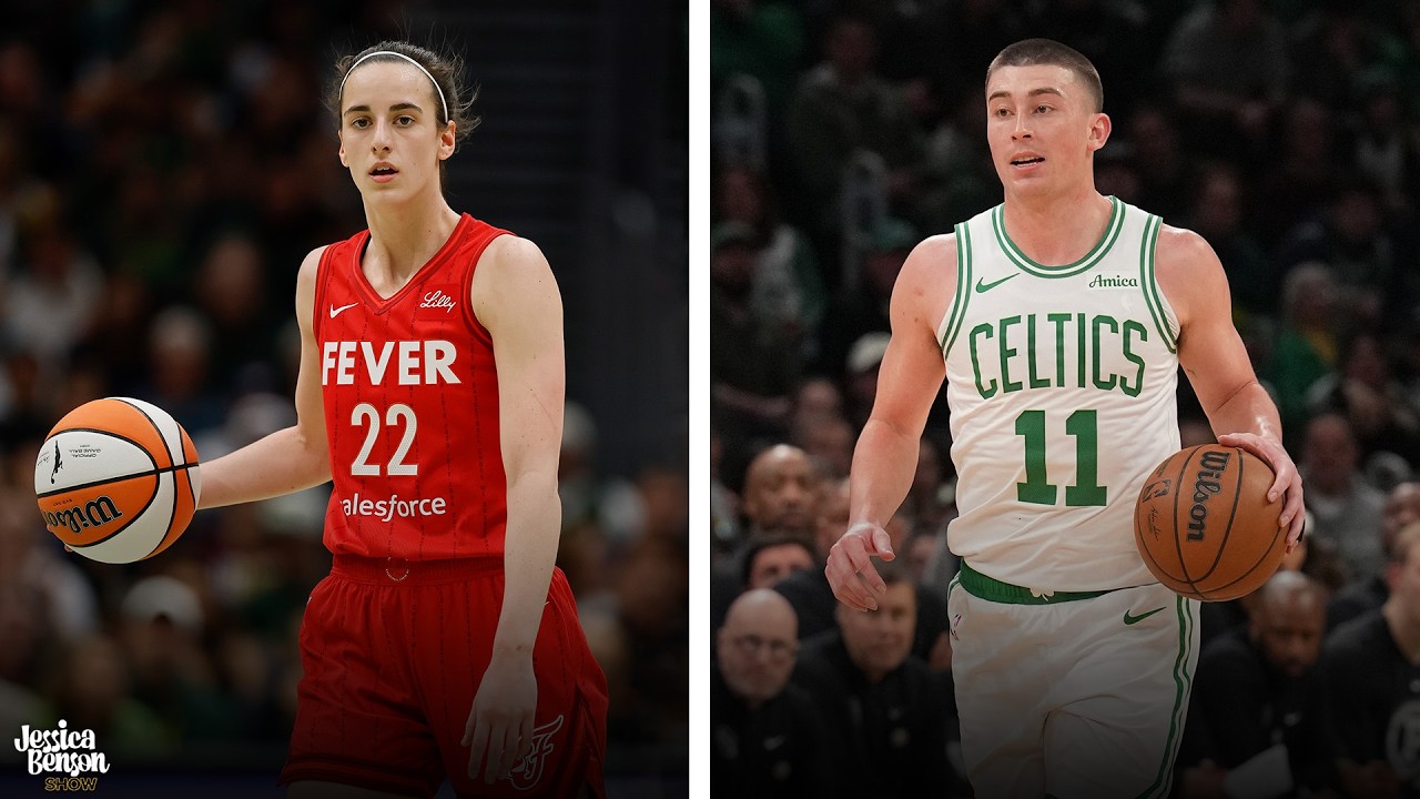 Caitlin Clark Was Compared To Who??? | Jessica Benson Show