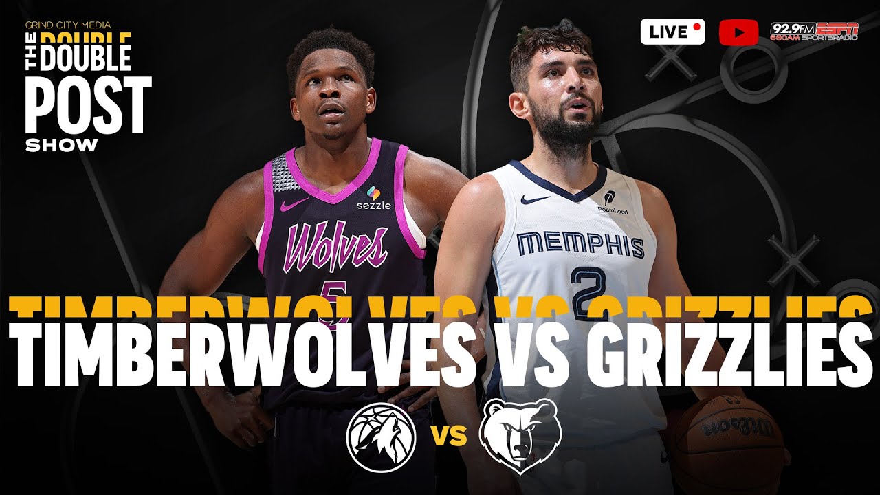 Grizzlies vs. Timberwolves Reactions | The Double Post
