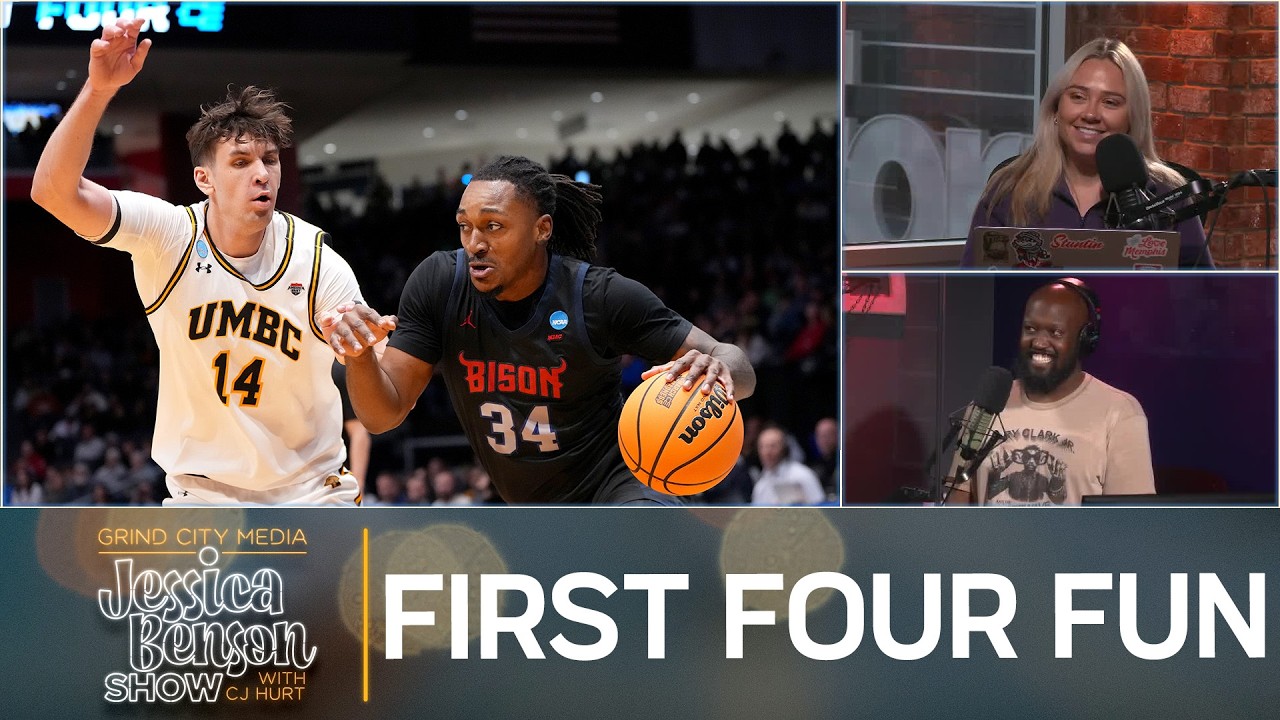 First Four Fun, Caruso Blocks A Shot With His Shoe, And Venezuela Wins WBC | Jessica Benson Show