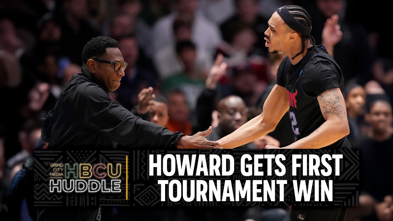 Howard Gets First Tournament Win + DC Defenders Shannon Harris Interview | HBCU Huddle