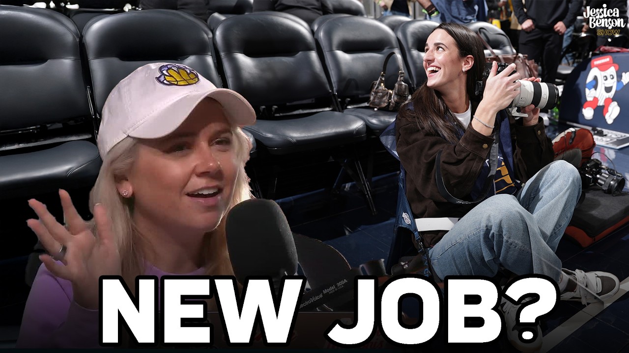 Caitlin Clark Has A New Job? | Jessica Benson Show