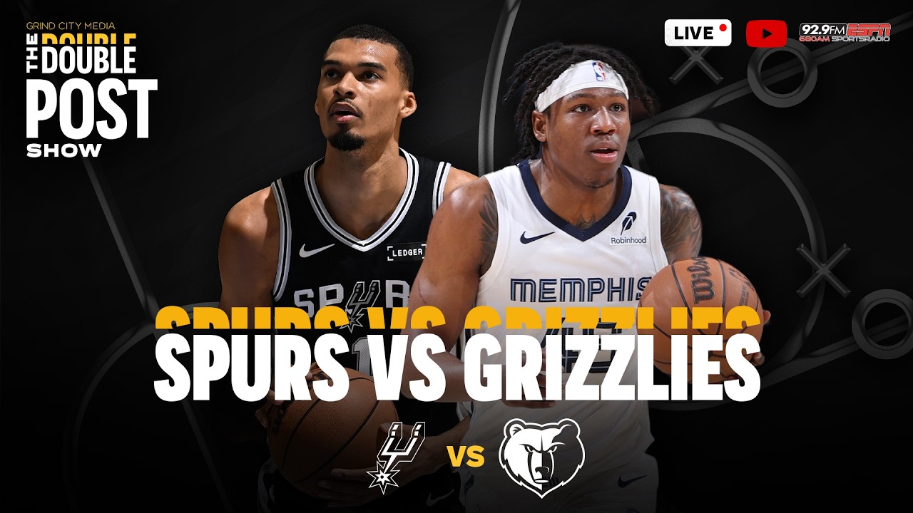 Grizzlies vs. Spurs Reactions | The Double Post