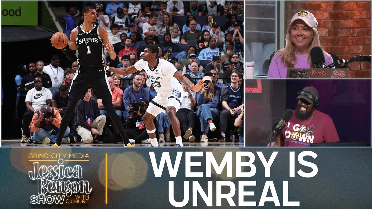 Wemby Is AWESOME | Jessica Benson Show