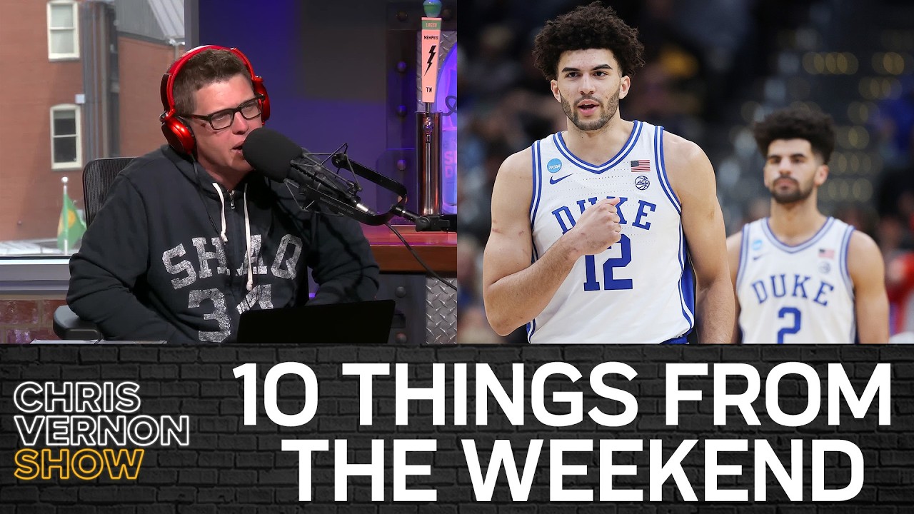 Final Four Set, UCONN's Comeback, JJ Wetherholt's Start, Gary Woodland's Win | Chris Vernon Show