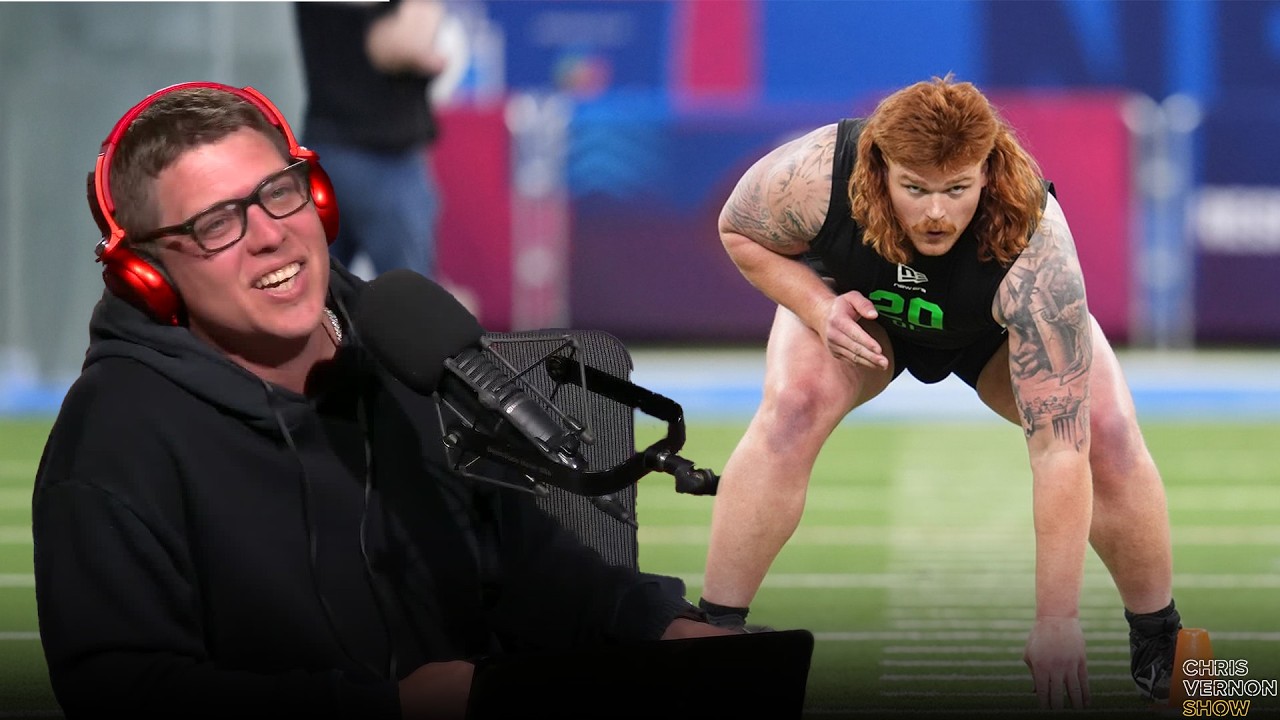 Gennings Dunker Has Taken Over The NFL Combine | Chris Vernon Show