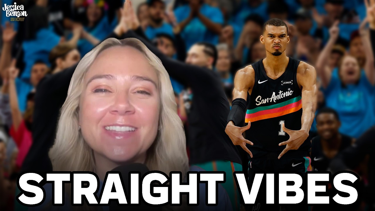 The Spurs Did WHAT to Keep Playoff Vibes Up | Jessica Benson Show