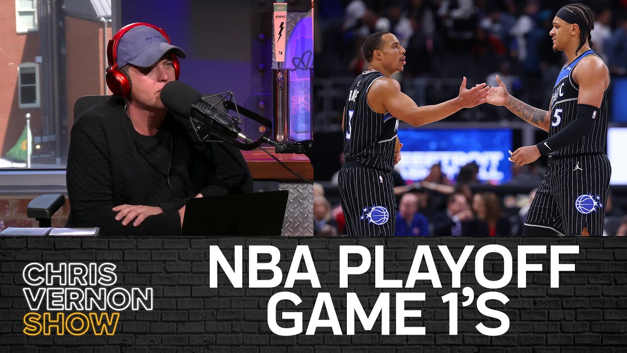 NBA Playoffs Game 1's, WrestleMania 42, and NFL Draft Week | Chris Vernon Show