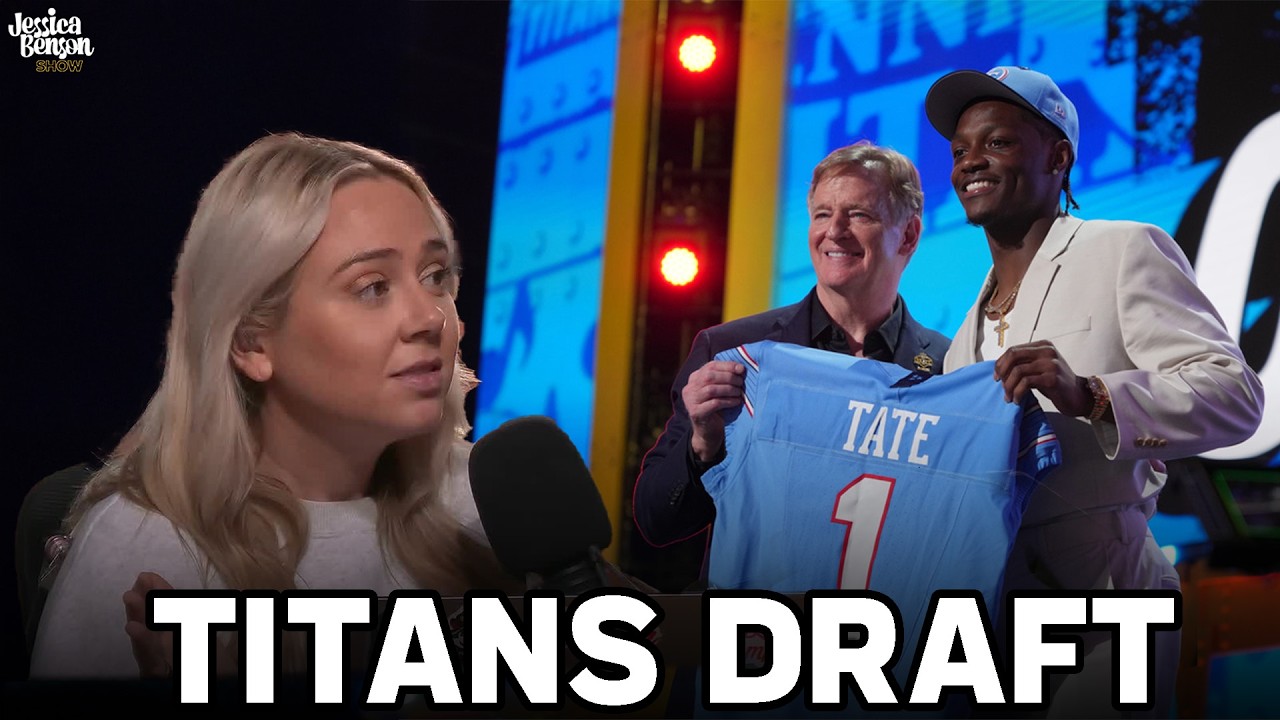 Breaking Down The Tennessee Titans Drafting Carnell Tate | Jessica Benson Show