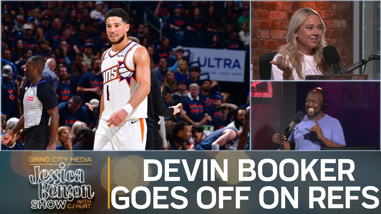 Devin Booker Sounds Off On Officials, Critics Hate 'Michael', And NFL Draft | Jessica Benson Show