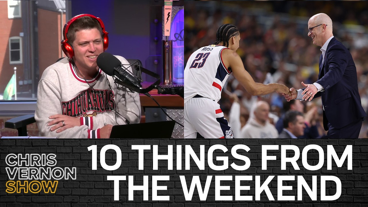 UCONN/Michigan, Mike Malone to UNC, Jokic vs Wemby, Masters Week | Chris Vernon Show