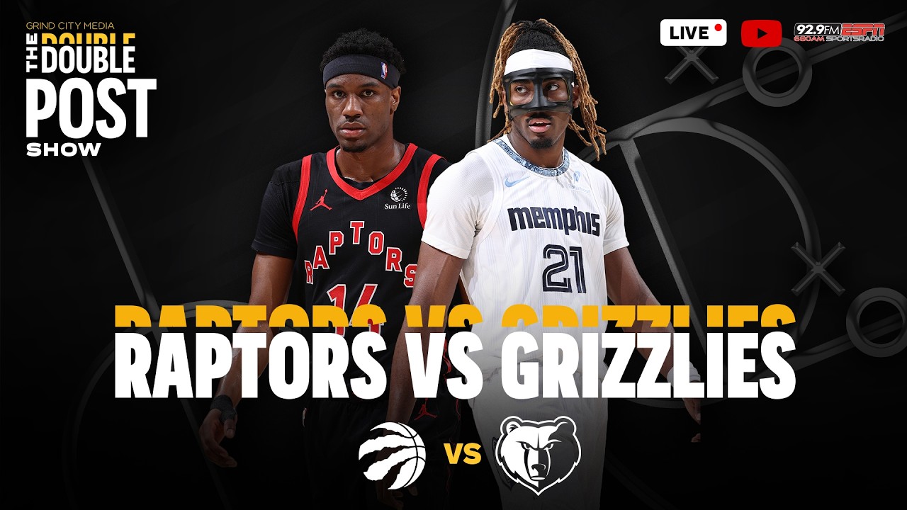Grizzlies vs. Raptors Reactions | The Double Post