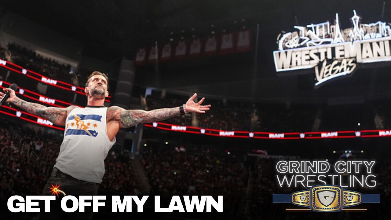 “Get Off My Lawn” — CM Punk shoots on RAW with real life promo! | Grind City Wrestling