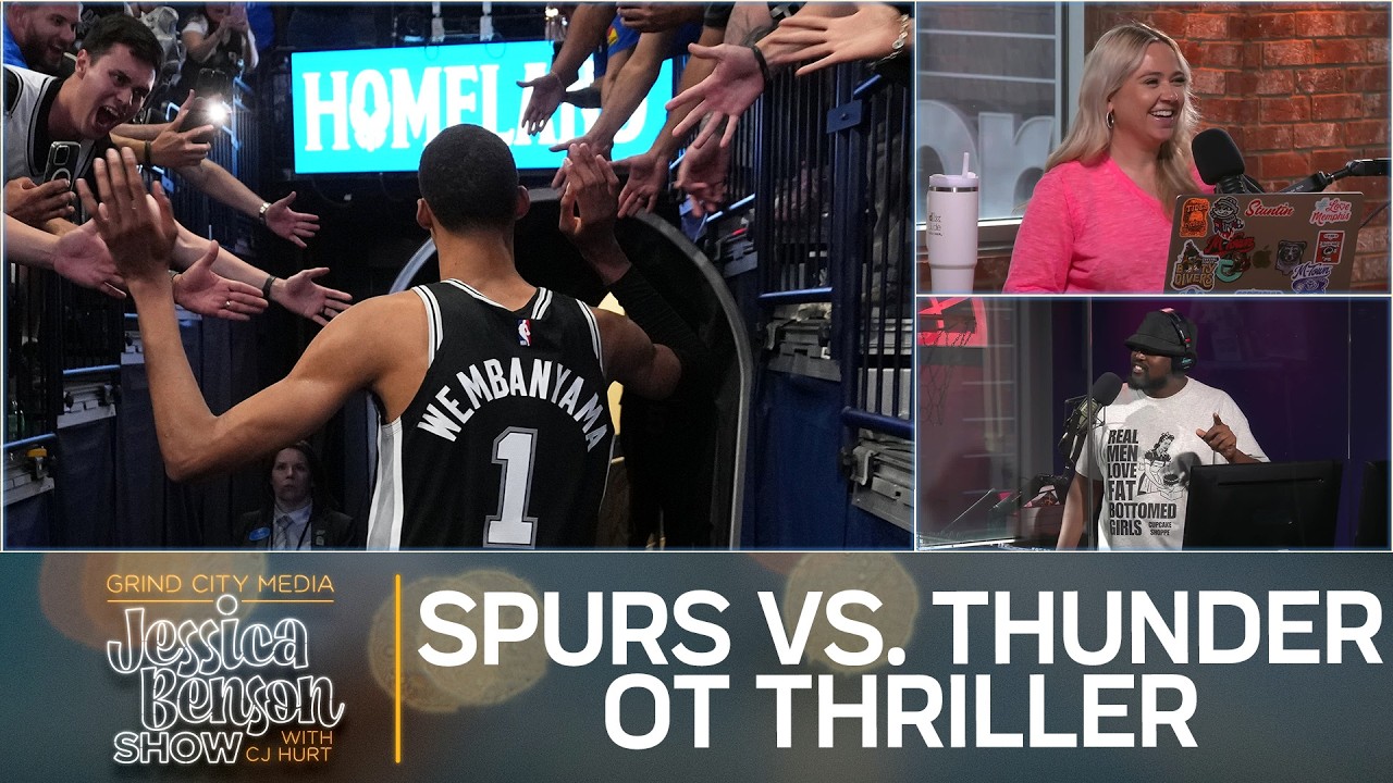 Spurs v. Thunder Double OT Thriller And 'The Boys' Series Finale | Jessica Benson Show