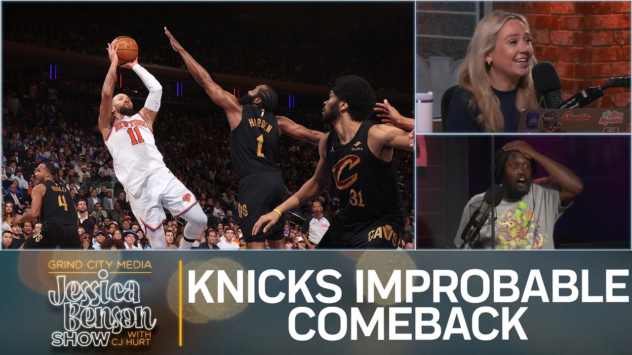 Knicks Improbable Comeback Win, Harden's Defensive Woes, And NBA News | Jessica Benson Show