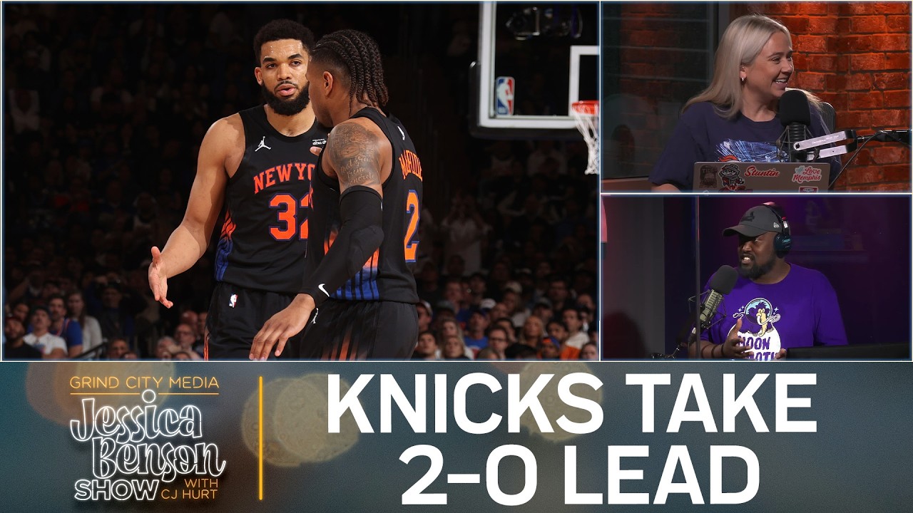 Knicks Take 2-0 Lead, 'Iceman' Review, And Caleb Wilson's Potential | Jessica Benson Show