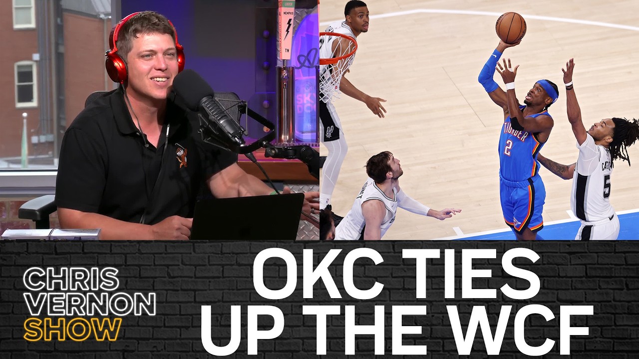 OKC Evens West Finals, SGA Flopping, Coach David Thorpe on Cedric Coward  | Chris Vernon Show
