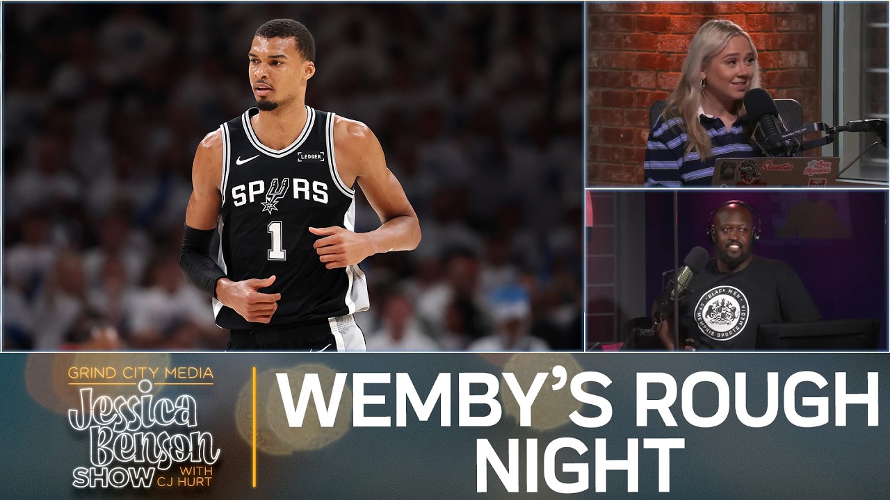 Wemby's Rough Night, Thunder Go Up 3-2, And "Steroid Olympics" | Jessica Benson Show