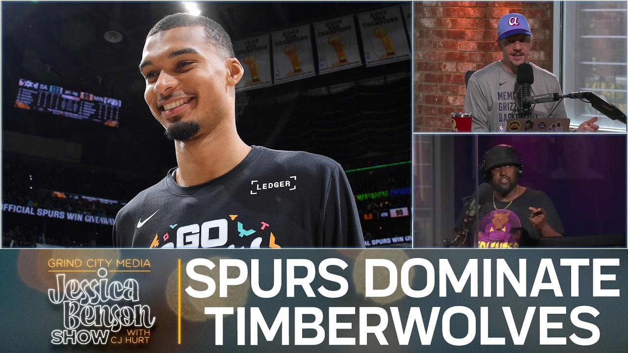 Spurs Dominate Timberwolves, Knicks Go Up 2-0, And RIP Ted Turner | Jessica Benson Show