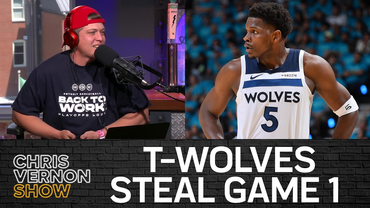 Wolves Take Game 1 vs Spurs, Knicks Rout Sixers, Mike Conley's Throwback Night | Chris Vernon Show