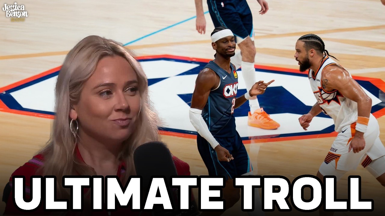 Shai Gilgeous-Alexander Might Be The Ultimate Troll | Jessica Benson Show