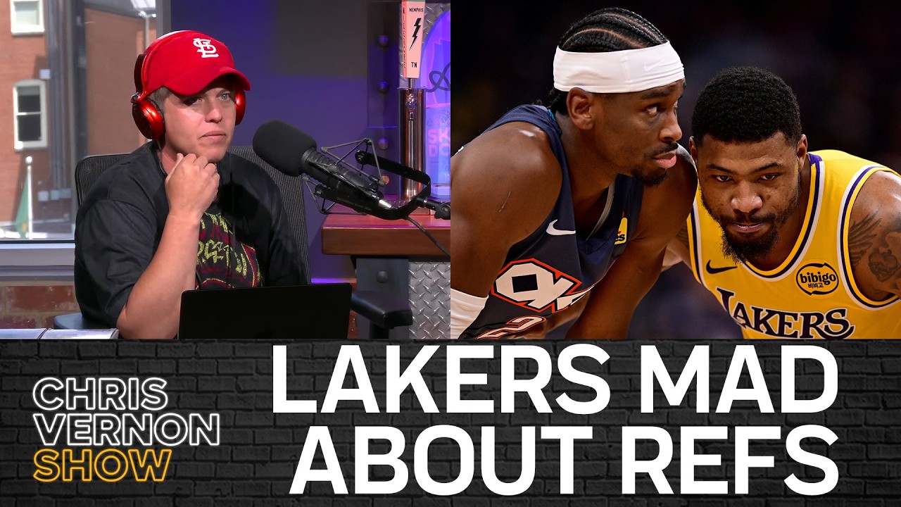 Lakers Mad About Thunder Whistle, Darryn Peterson & Creatine, NBA Draft Lottery | Chris Vernon Show