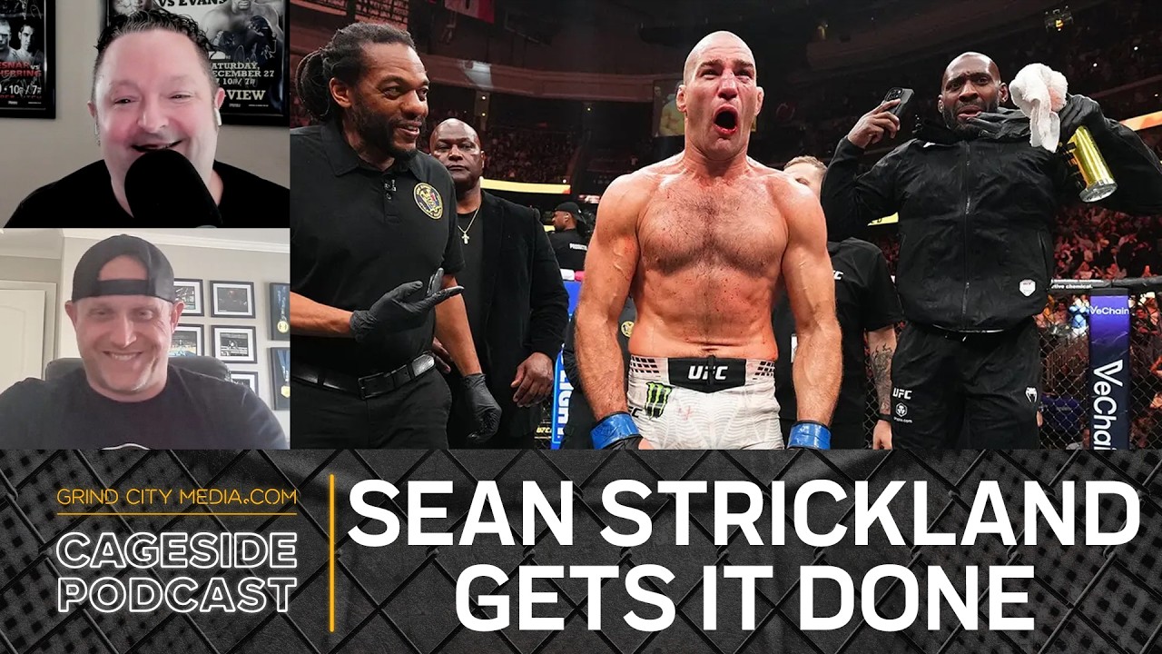 Sean Strickland wins, and Eric’s got receipts; What happened to the MVP MMA buzz? | Cageside