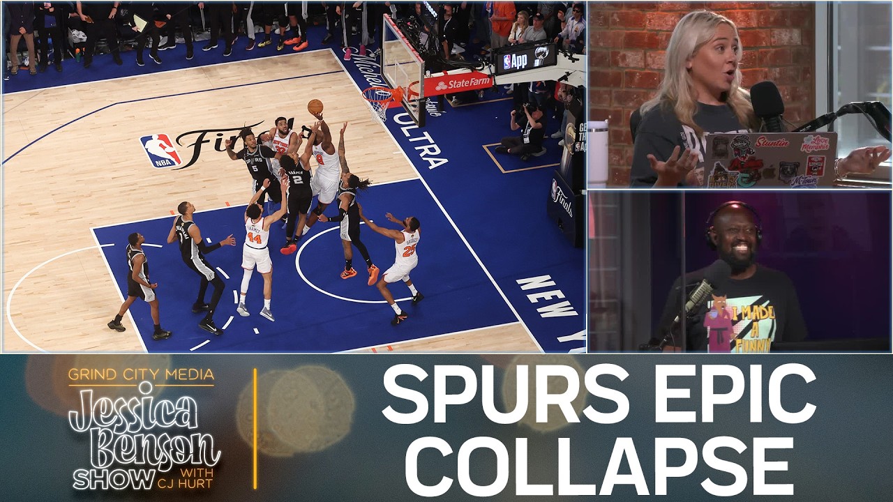 Spurs Epic Collapse, Knicks Epic Comeback, And World Cup Expectations For USA | Jessica Benson Show