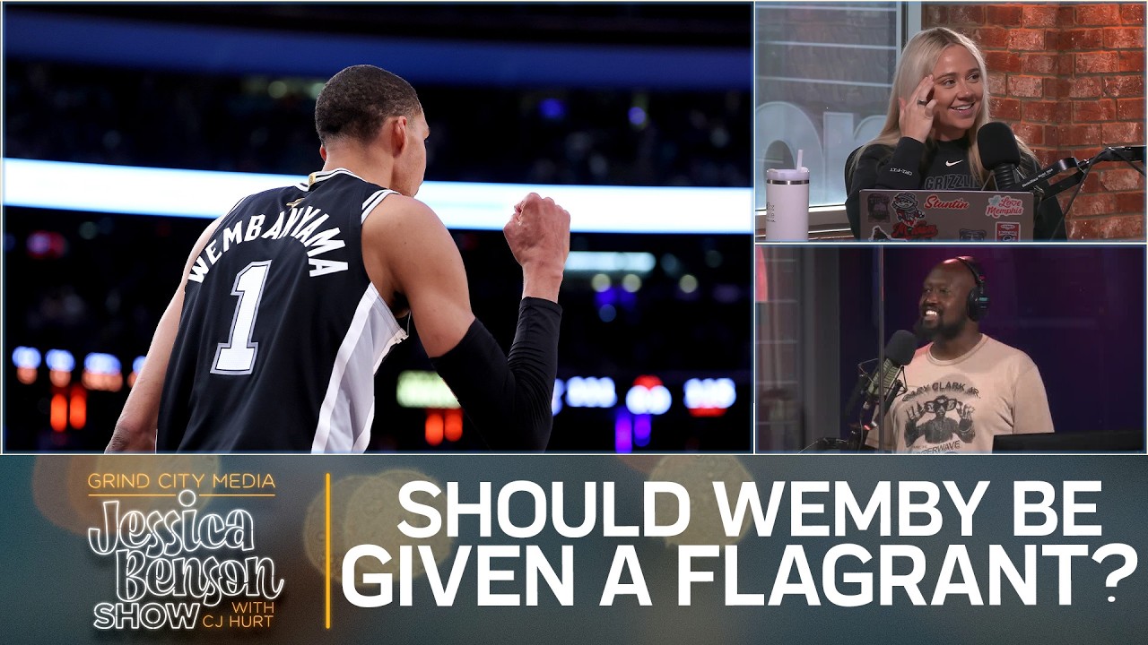 Should Wemby Be Given A Flagrant?, Messi Playing At Auburn, And World Cup | Jessica Benson Show