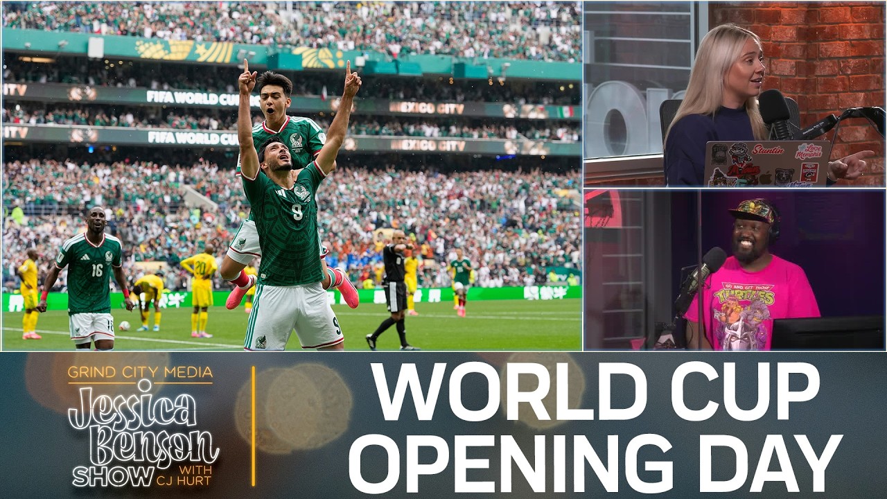 World Cup Opening Day Recap, TSwift Gets Inducted Into The Songwriters HOF | Jessica Benson Show