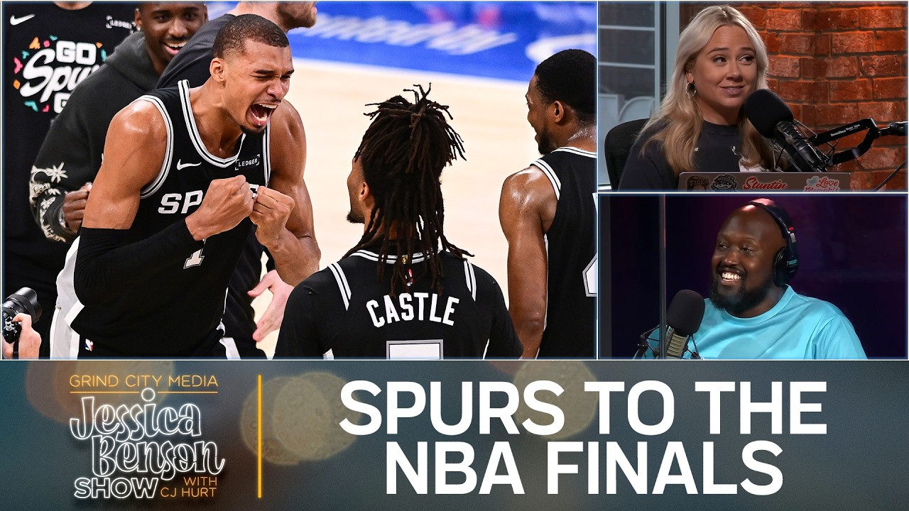 Spurs To The NBA Finals, Chet Holmgren's Struggles, And Caitlin Clark Beefing | Jessica Benson Show