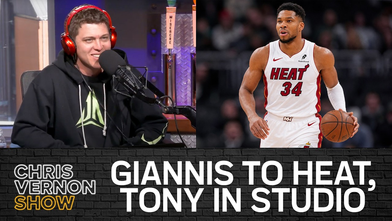 Giannis to Miami, Tony Allen in Studio, NBA Draft Tonight | Chris Vernon Show