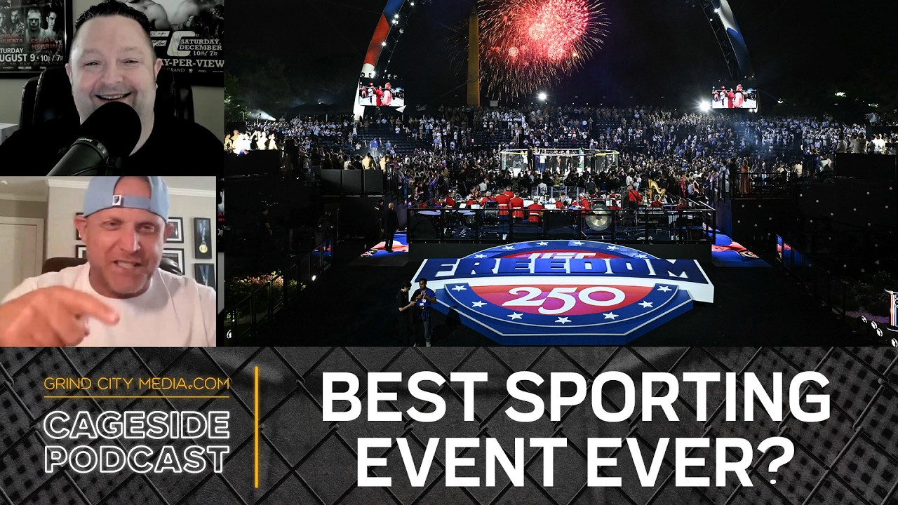 UFC Freedom 250, best sporting event ever? | Cageside