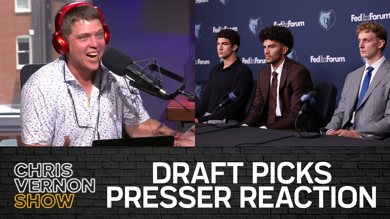 Grizz Draft Picks Presser Reaction, Ja Morant, Jaylen Brown Trades, World Cup | Chris Vernon Show