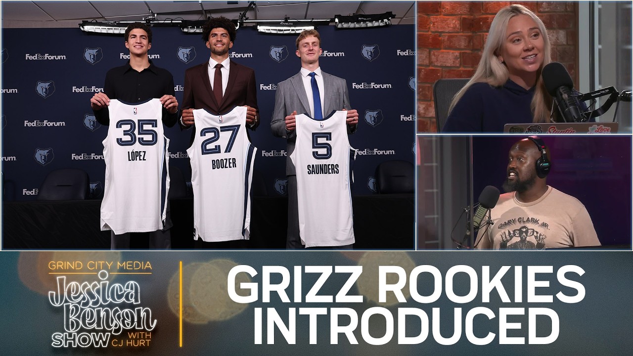 Grizzlies Introductory Presser, Cam Boozer's Fit, Taylor Swift's Wedding | Jessica Benson Show