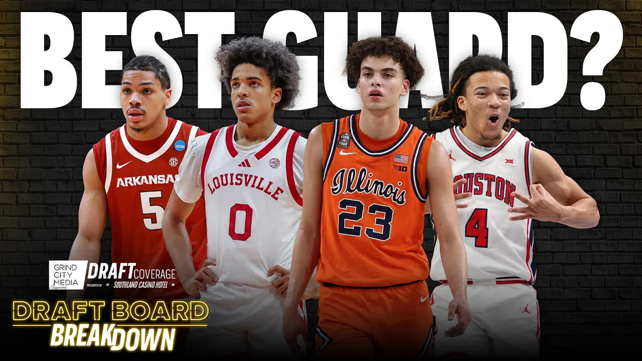 Who’s the Best Guard? | 2026 NBA Draft Board Breakdown
