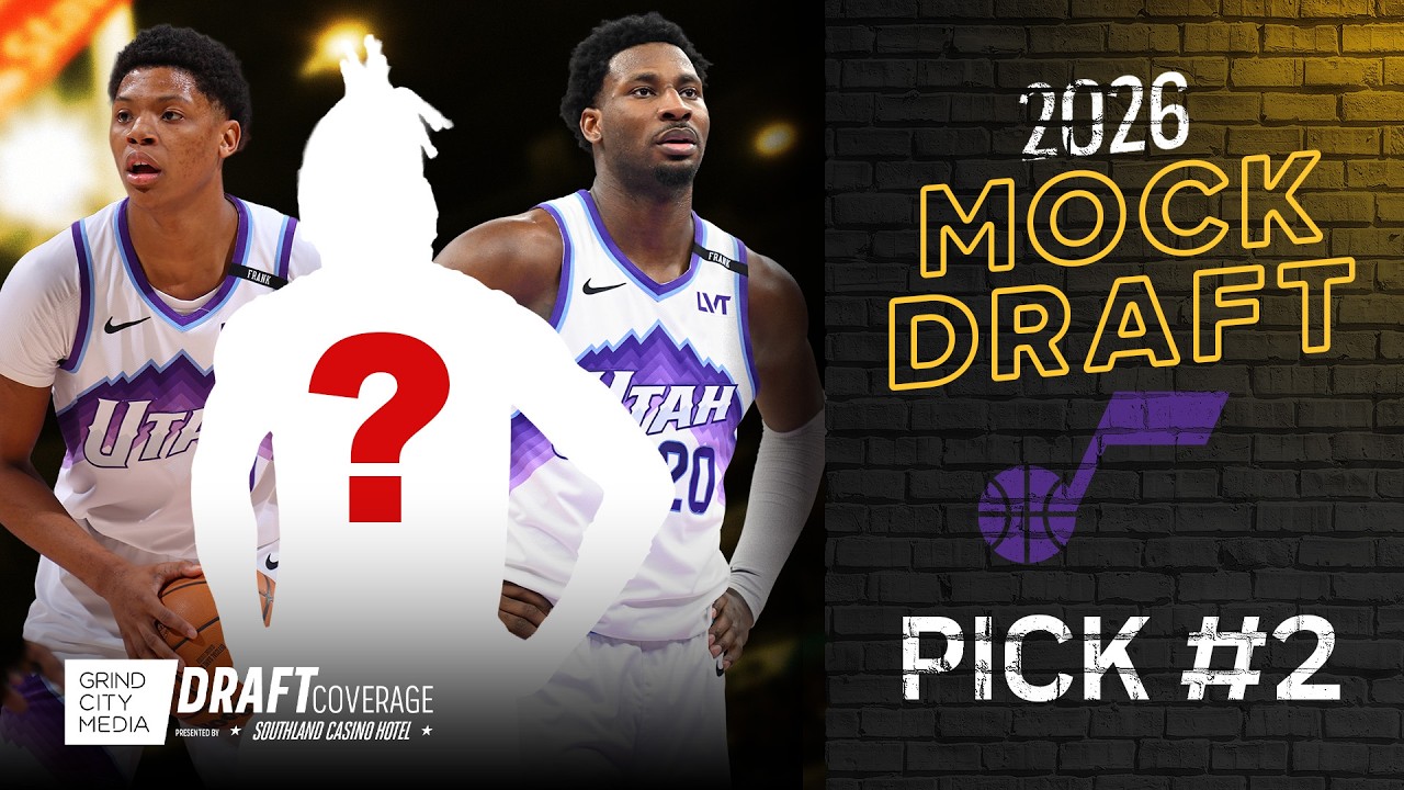 Will the Utah Jazz Find Their Superstar? | 2026 NBA Mock Draft