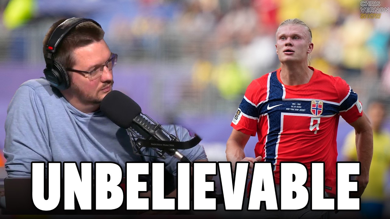 Why Erling Haaland Might Be One Of The Best Strikers EVER | Chris Vernon show