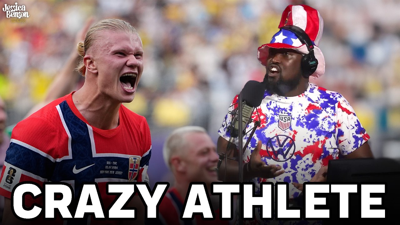 Erling Haaland Might Be One Of The CRAZIEST Athletes Of All Time | Jessica Benson Show