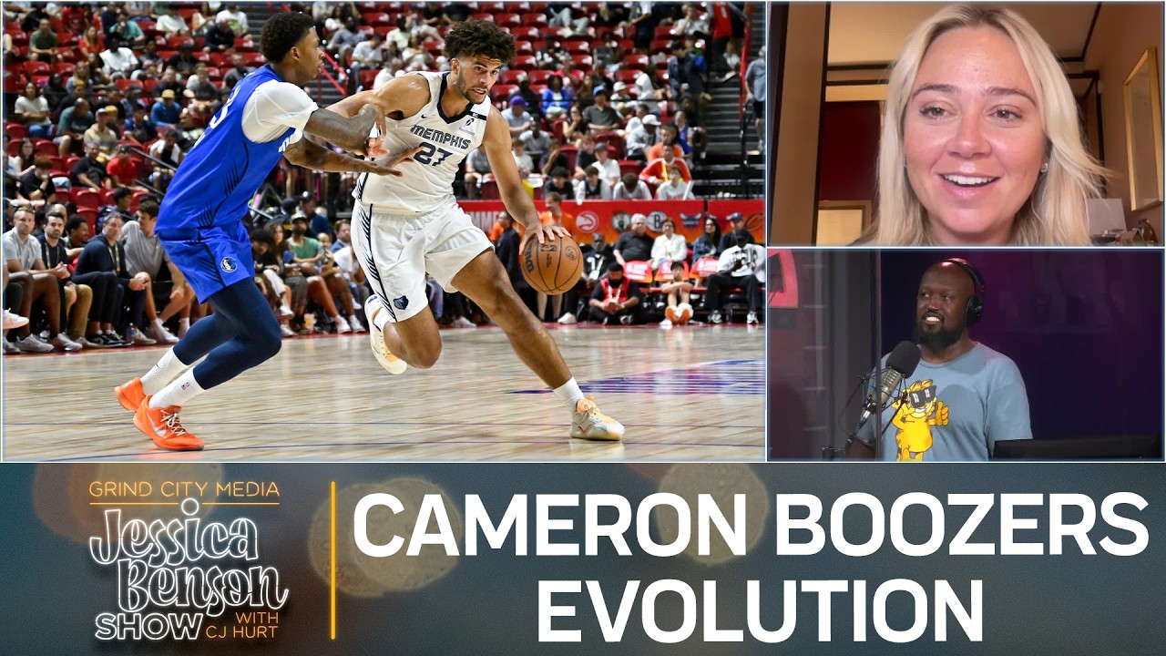 Cam Boozer's Continued Evolution, Grizz Summer League, Haaland's New Raccoon | Jessica Benson Show