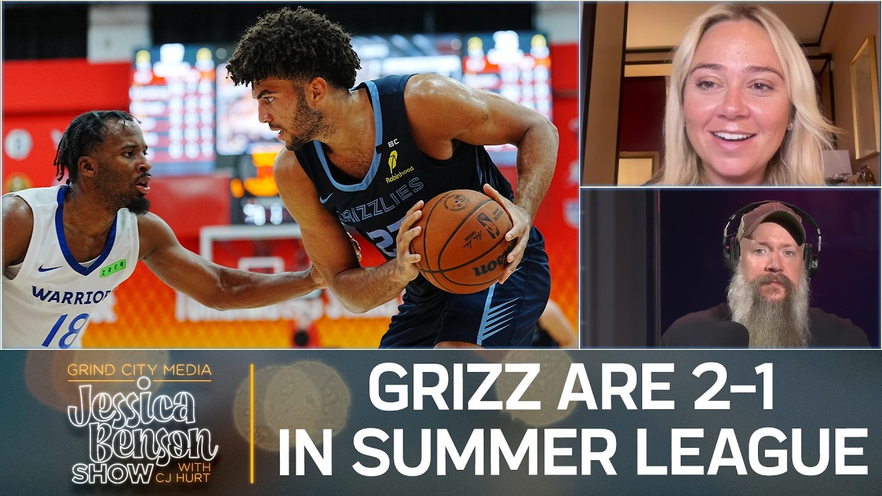 Grizzlies Move to 2-1 in Summer League, World Cup, WTF Wednesday | Jessica Benson Show
