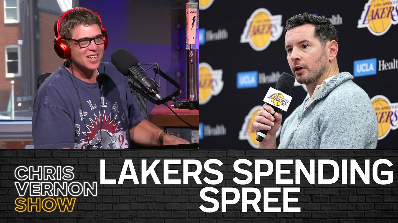 Lakers Spending Spree, Mitchell Robinson to Boston, England Comeback, USA/Bosnia | Chris Vernon Show