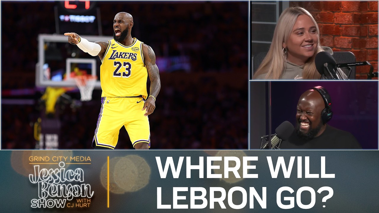 Where Will LeBron Go?, Is Caitlin Mad At The WNBA, And Ruptured Testicle | Jessica Benson Show