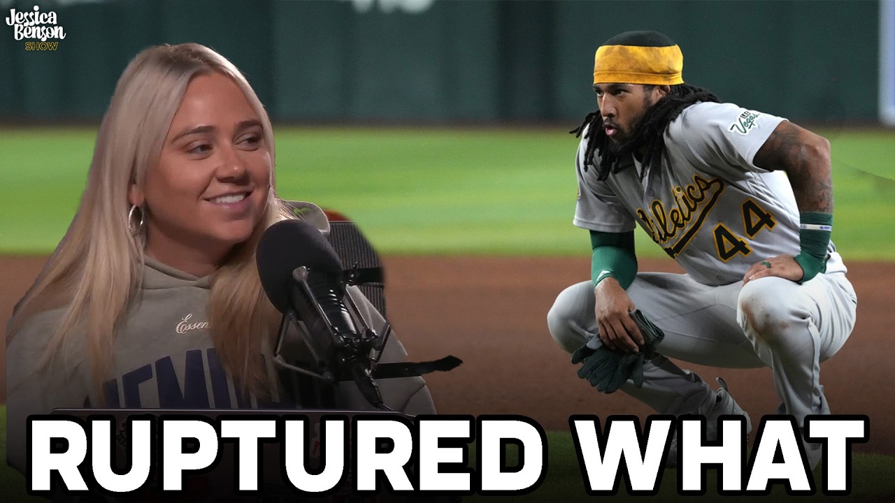 He Ruptured WHAT And Kept Playing | Jessica Benson Show