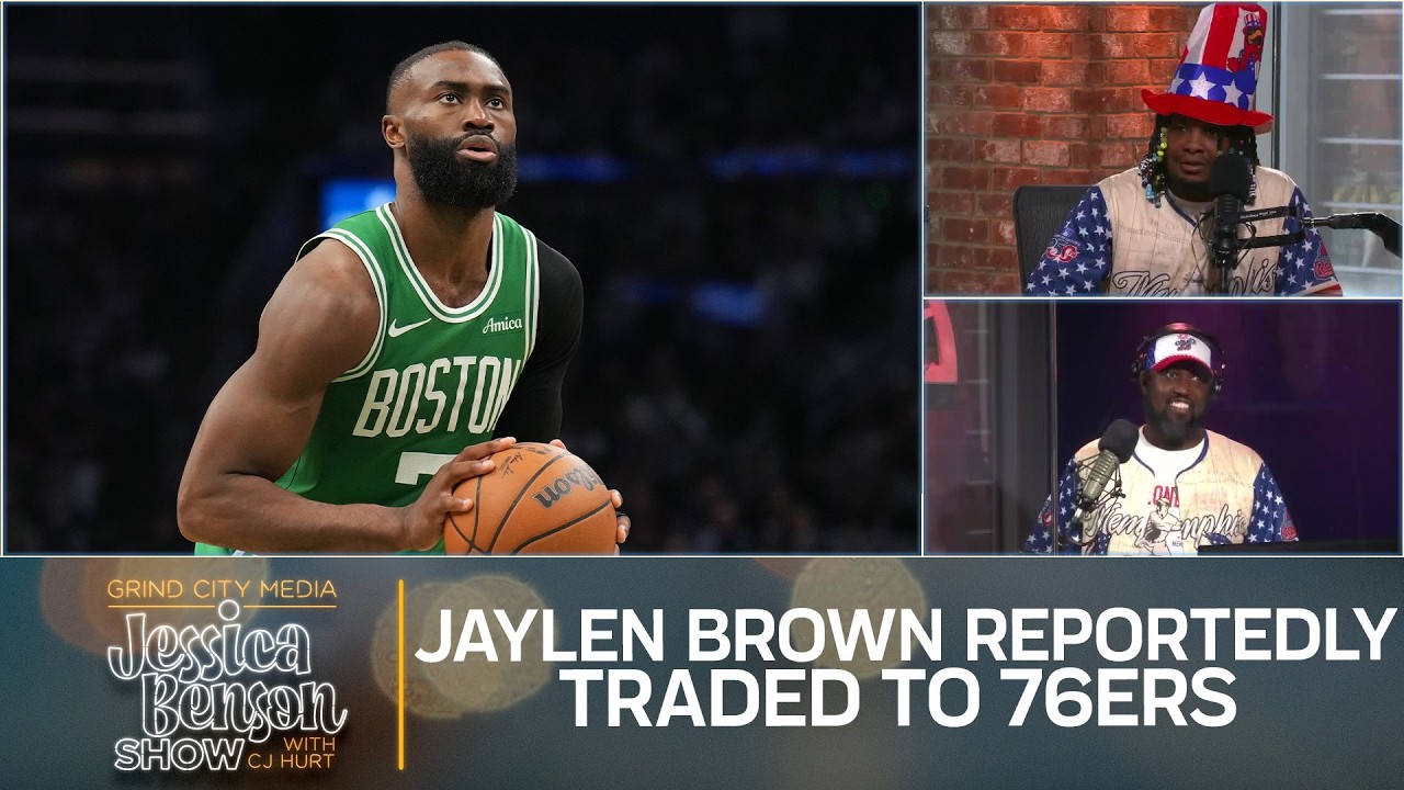 Jaylen Brown Traded To the 76ers And Balogun's Red Card | Jessica Benson Show