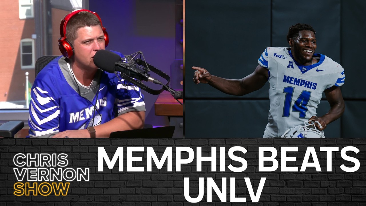 Memphis Win at UNLV, Charles Huff Praise, NFL News, Scottie Scheffler Wins Tour | Chris Vernon Show