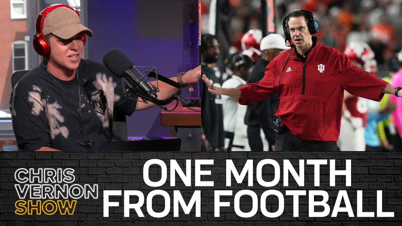 One Month From Football, FedEx St. Jude Championship News, and NFL QB Tiers | Chris Vernon Show