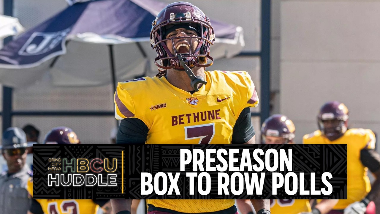 Preseason Box To Row Polls + Tuskegee Dress Code | HBCU Huddle