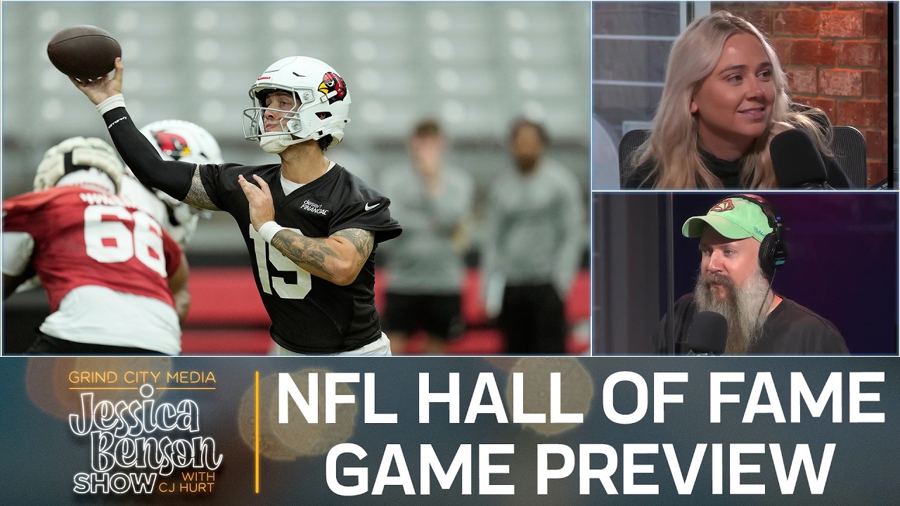 NFL Hall of Fame Game Preview and Titans Top Training Camp Stories | Jessica Benson Show